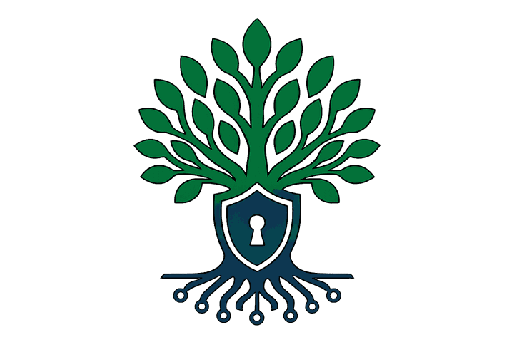 Kalpavriksha SecureTech Innovation Logo
